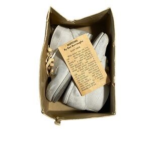 Vintage White Baby Shoes Edwards Todlins Toddlers With Box And Article